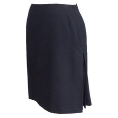 Jean Paul Gaultier Vintage Skirt Side Kick Pleat w/ Working Zipper 42 fits 6