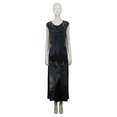 JEAN PAUL GAULTIER Vintage Sleevless Trompe L'oeil Maxi Dress