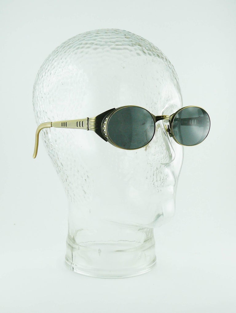 Jean Paul Gaultier Vintage Steampunk Sunglasses Model 56-6102 For Sale at  1stDibs | jean paul gaultier steampunk sunglasses, jean paul gaultier fork  sunglasses