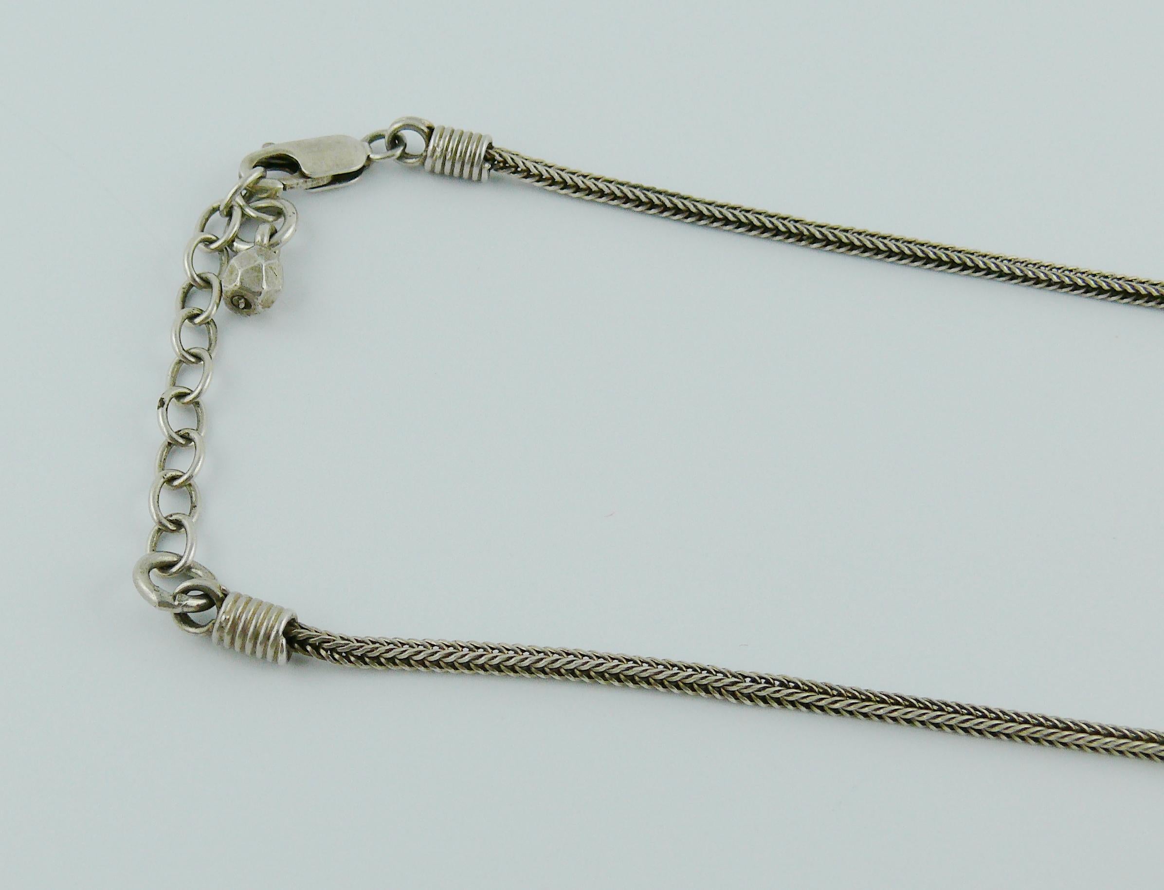 jean paul gaultier razor necklace