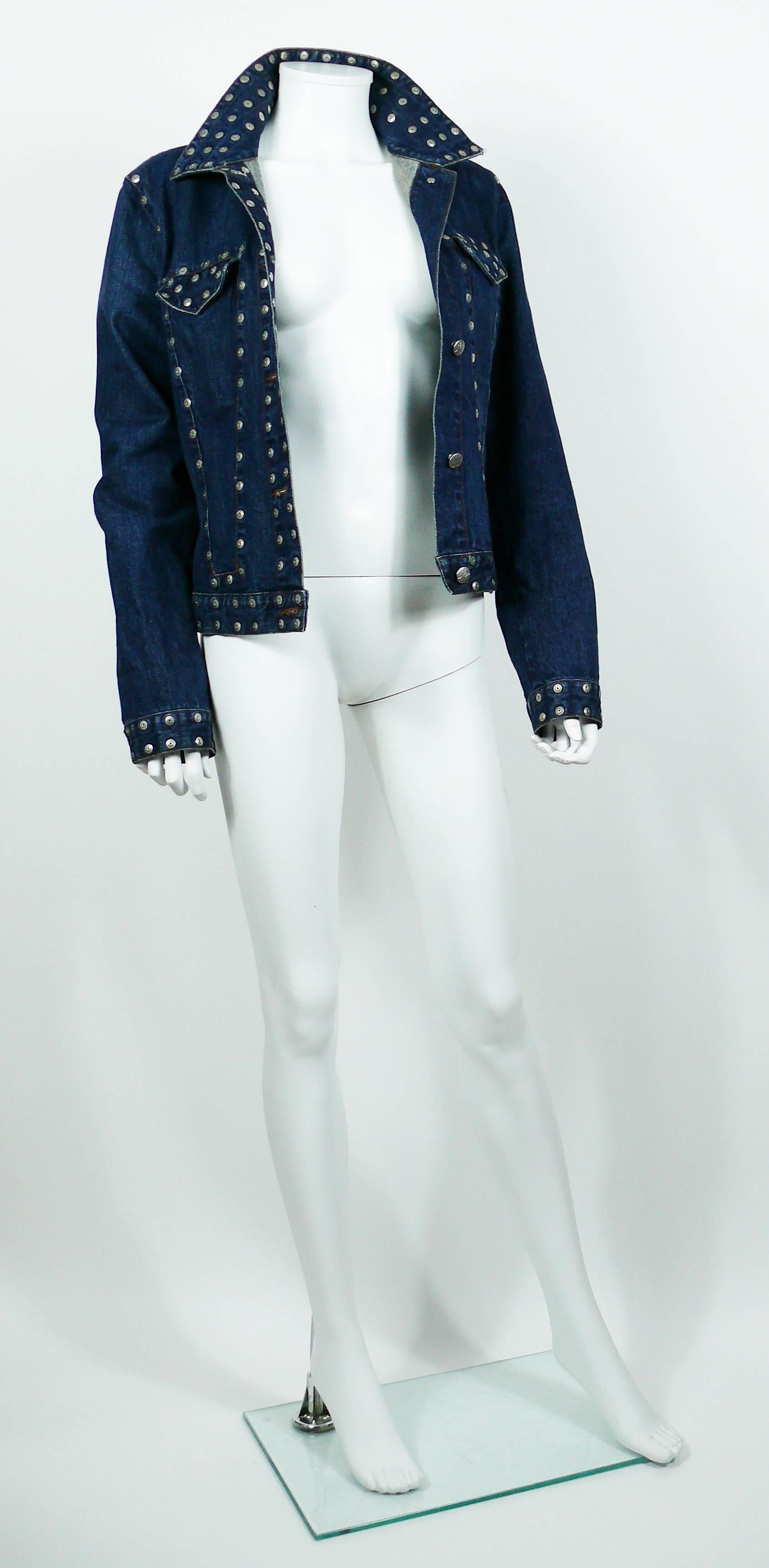 Women's Jean Paul Gaultier Vintage Studded Denim Jacket