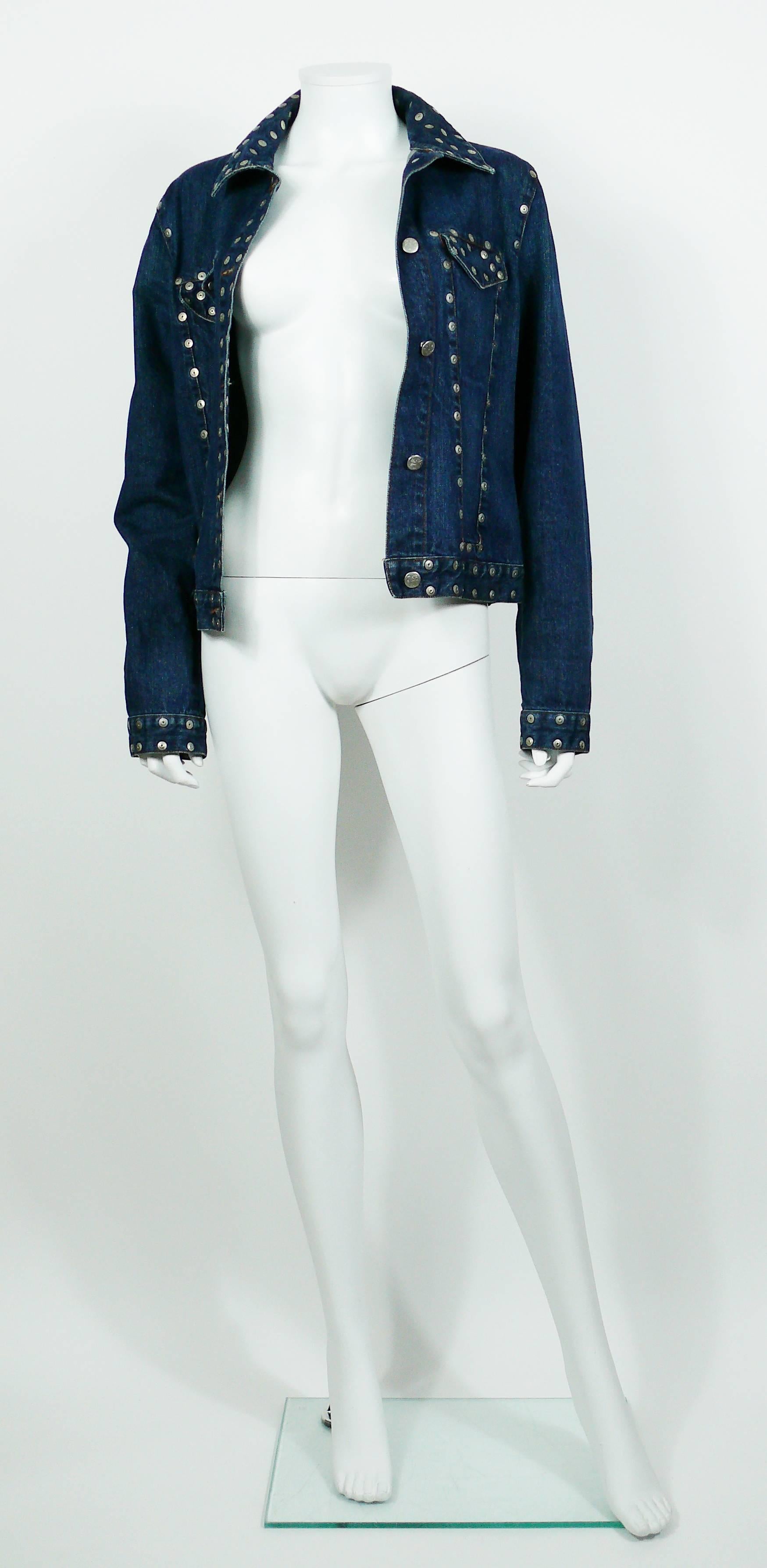 Jean Paul Gaultier Vintage Studded Denim Jacket 4