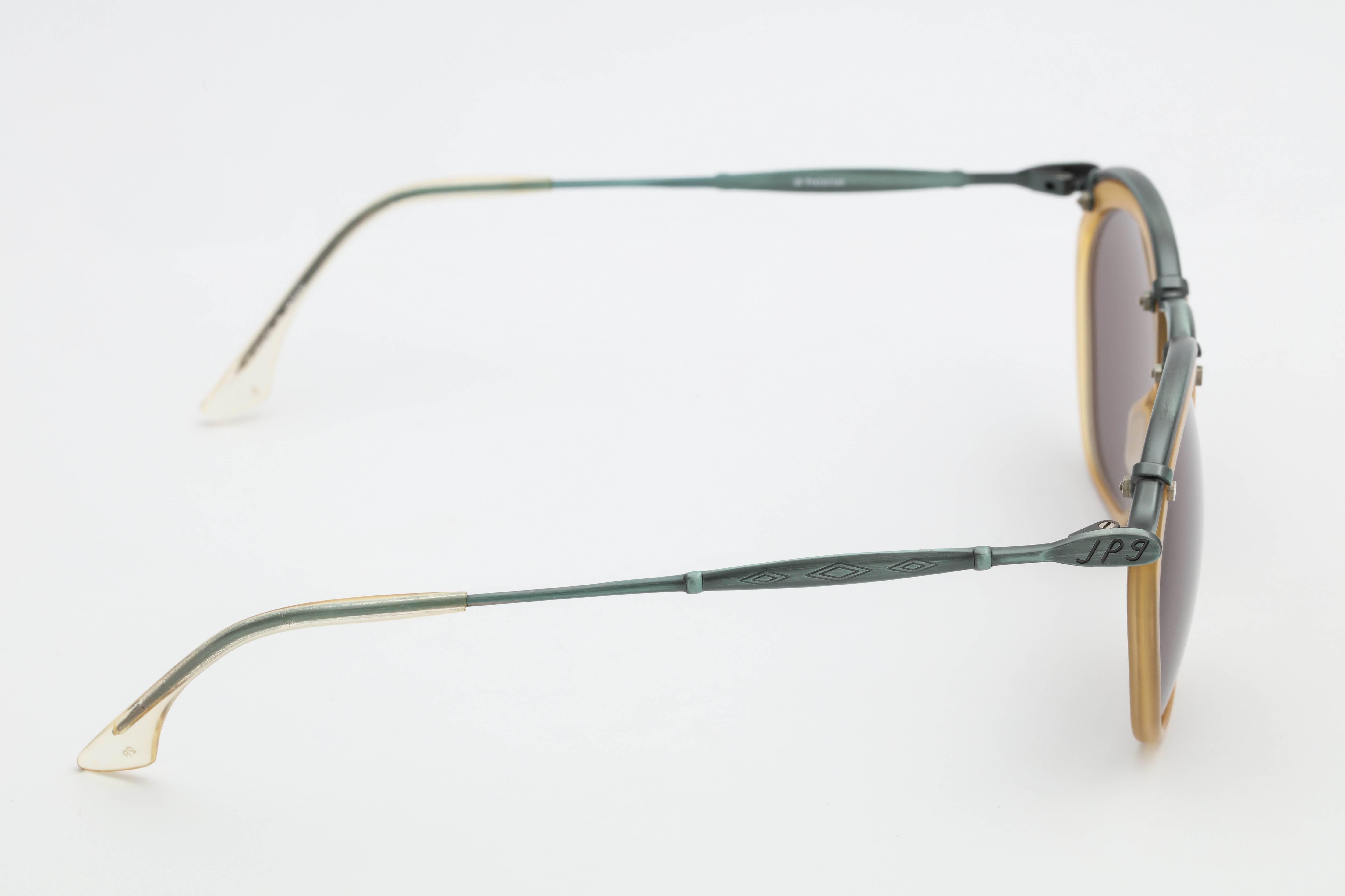 Women's or Men's Jean Paul Gaultier Vintage Sunglasses 56-1273 For Sale