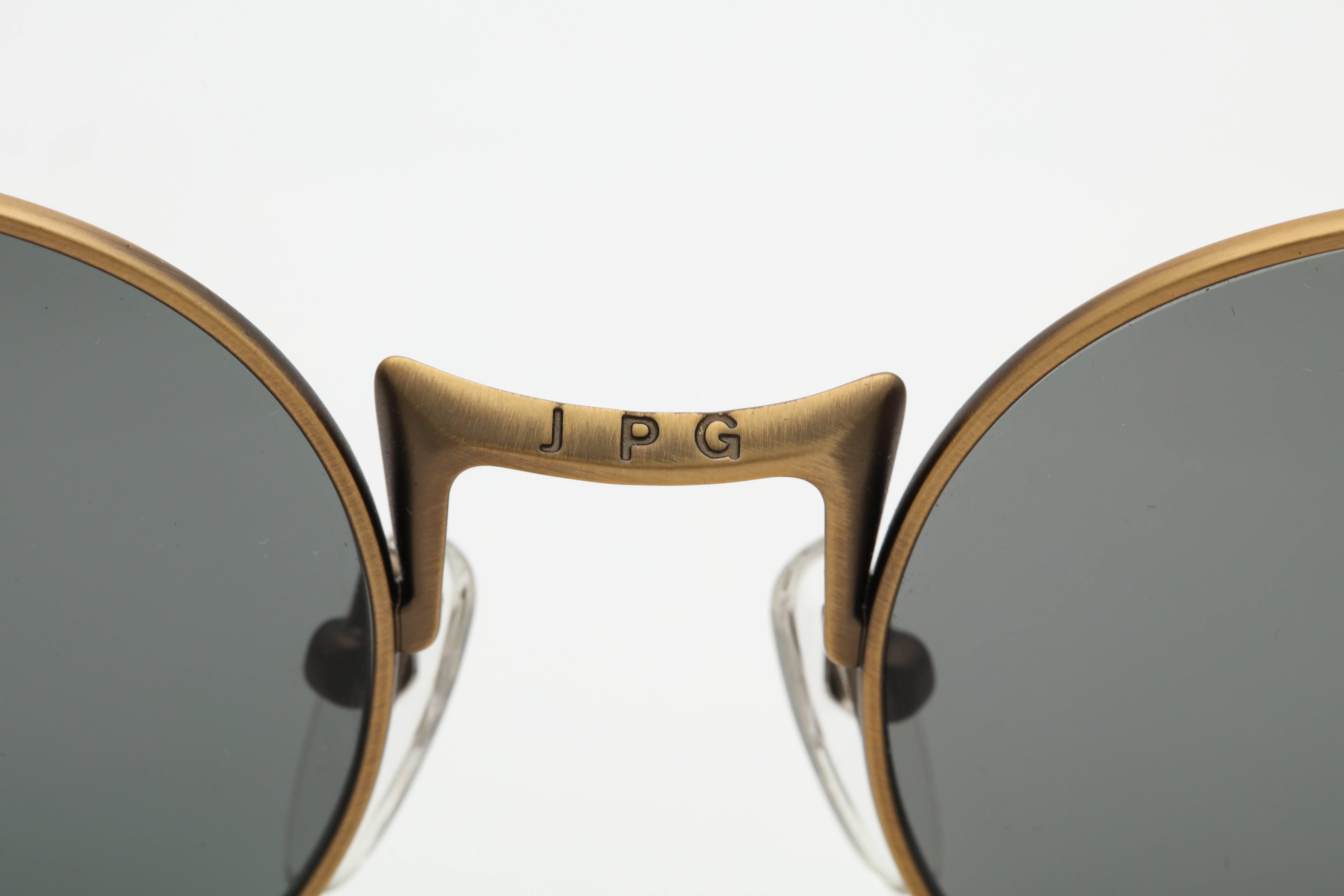 Gray Jean Paul Gaultier Vintage Sunglasses 56-3174 For Sale