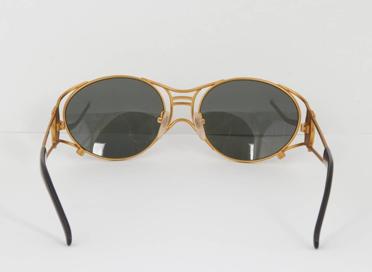 Jean Paul Gaultier Vintage Sunglasses 58-6101 For Sale 3