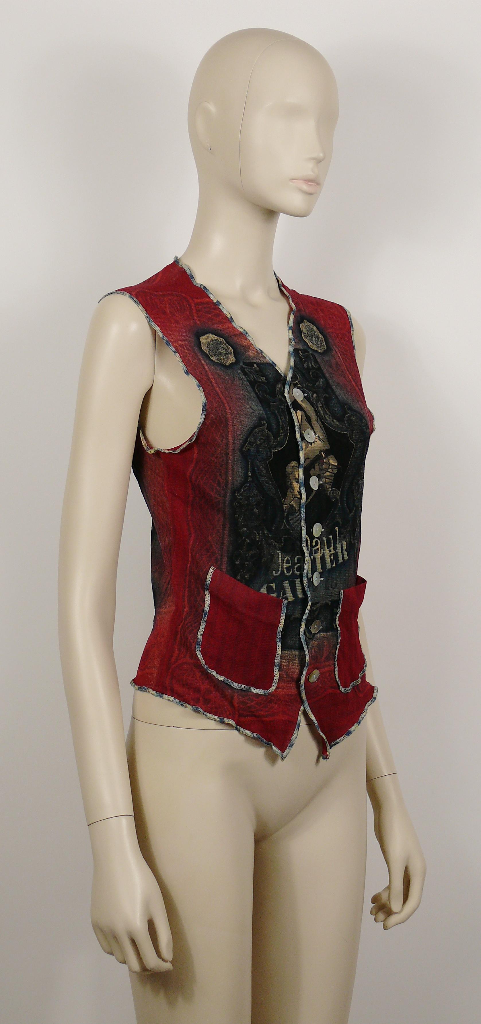 vintage jean paul gaultier vest