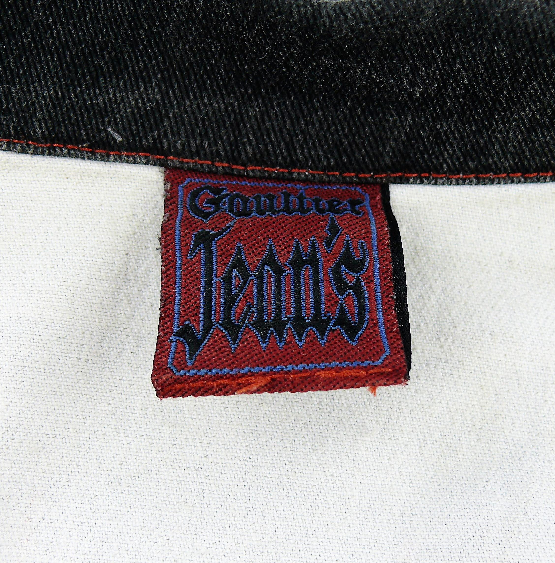 Jean Paul Gaultier Vintage Trompe L'oeil Denim Jacket For Sale at ...