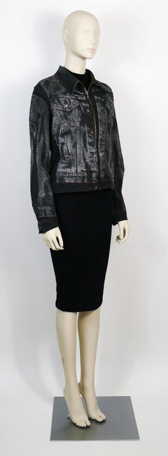 Jean Paul Gaultier Vintage Trompe L'oeil Denim Jacket
