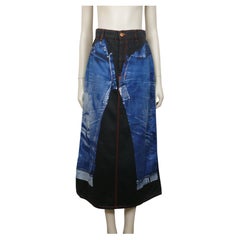 Jean Paul Gaultier Vintage Trompe L'oeil Skirt