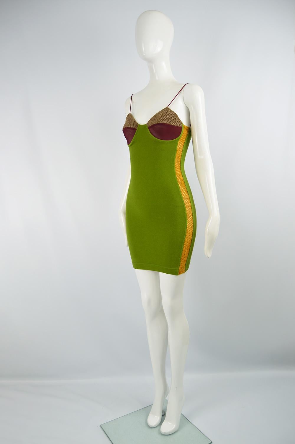 jean paul gaultier bodycon dress