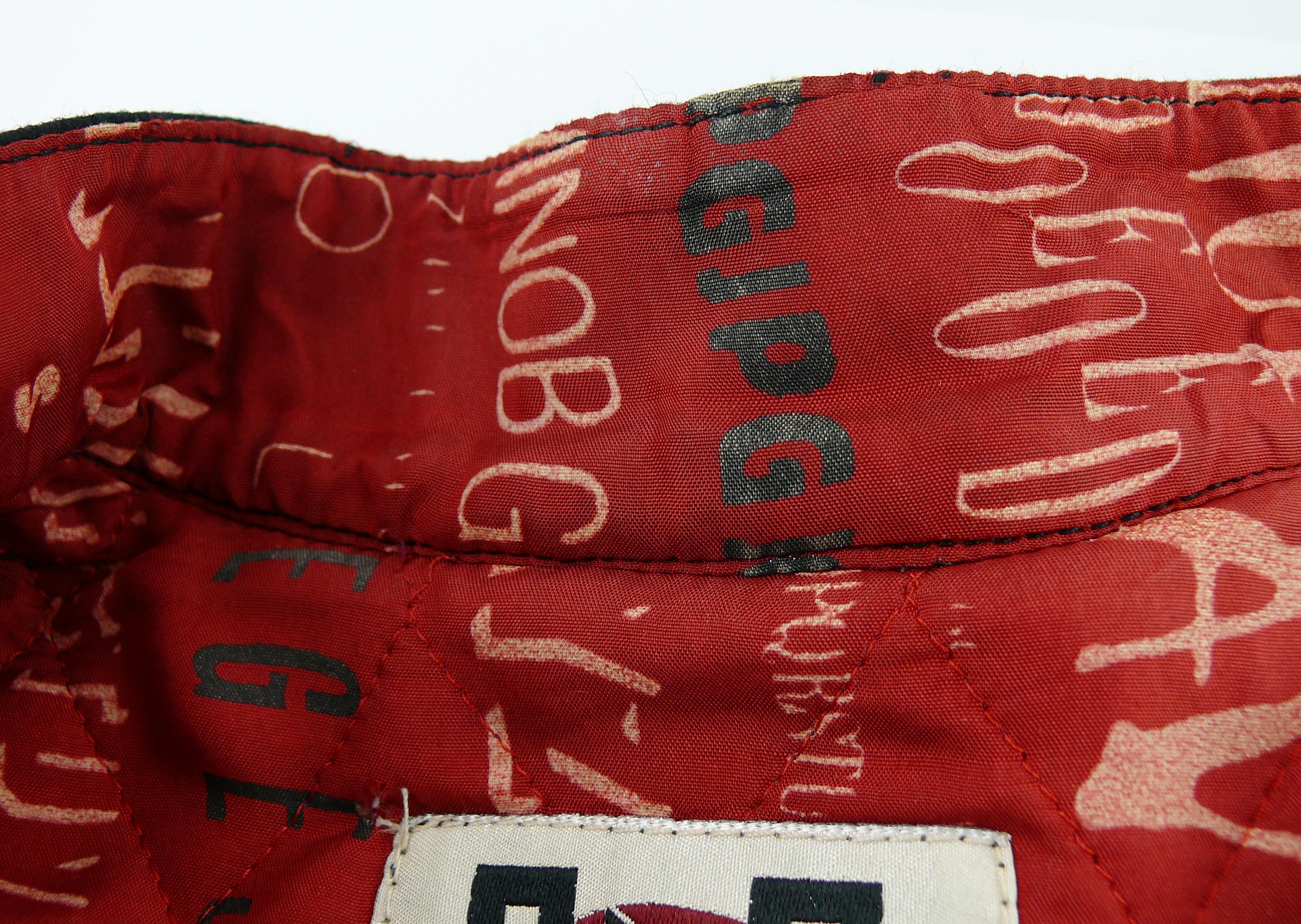 Jean Paul Gaultier Vintage Unisex Safe Sex Vest Size M For Sale 10