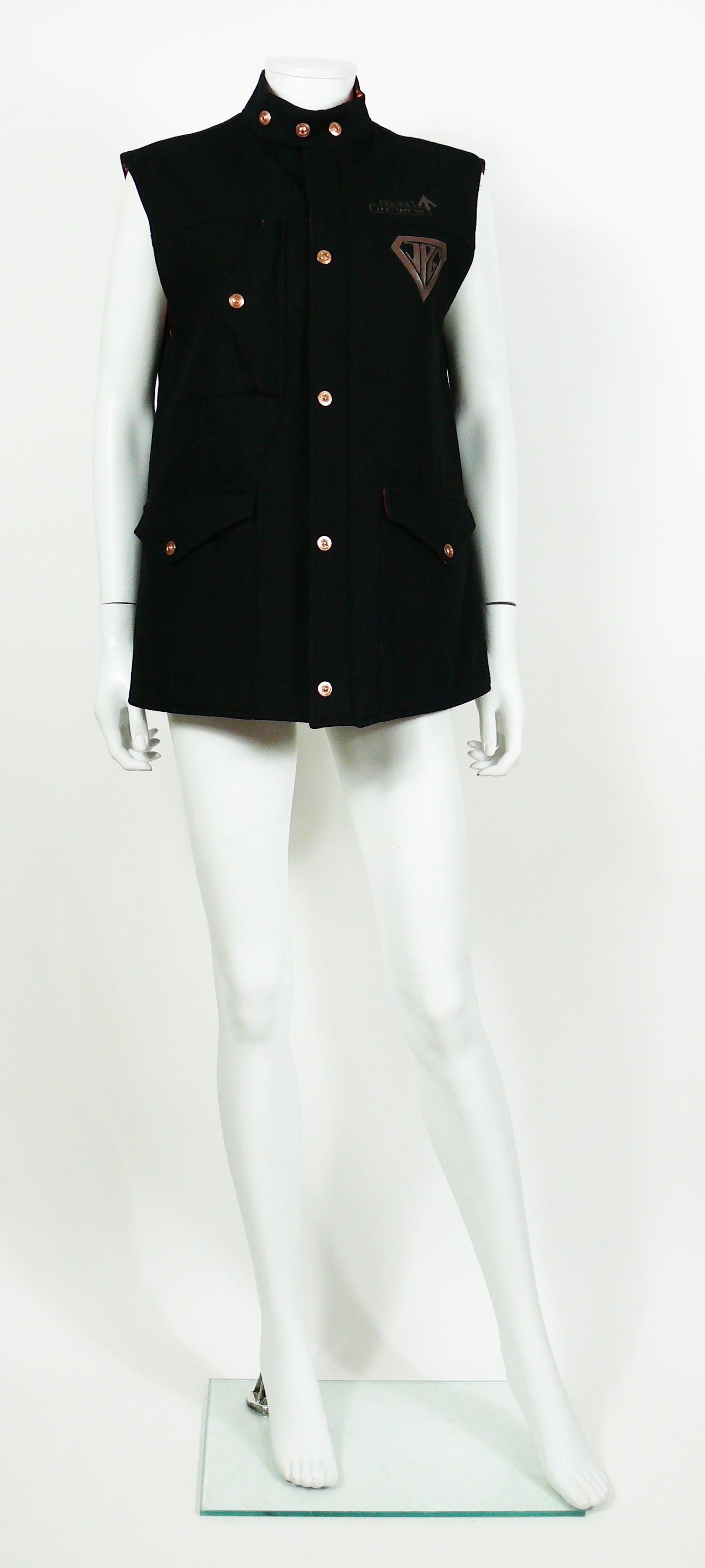 Jean Paul Gaultier Vintage Unisex Gilet per il sesso sicuro taglia M In condizioni buone in vendita a Nice, FR