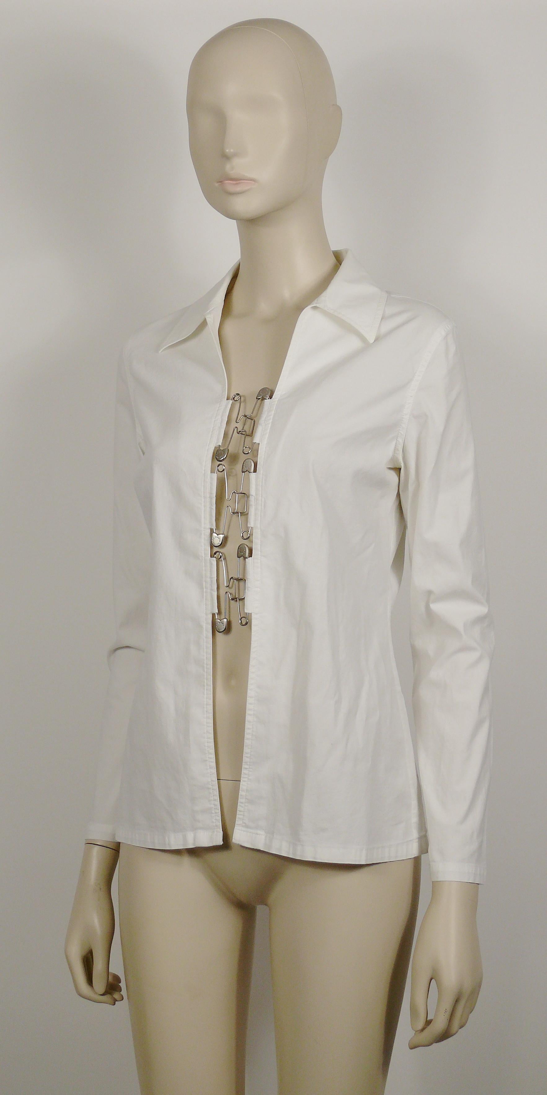 shirt with safety pins