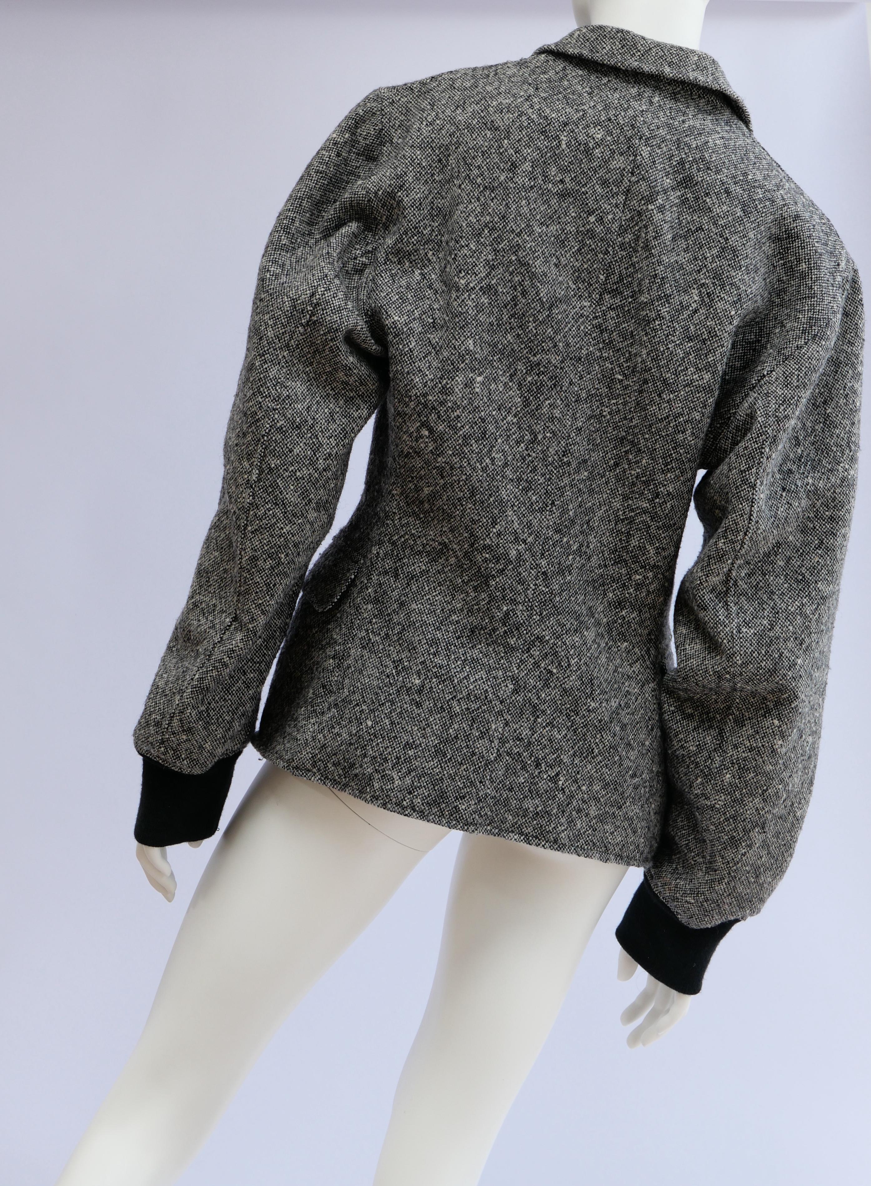 Jean Paul Gaultier Vintage Wool Blazer For Sale 12