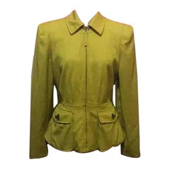 jean-Paul Gaultier Vintage Yellow Chartreuse Blazer