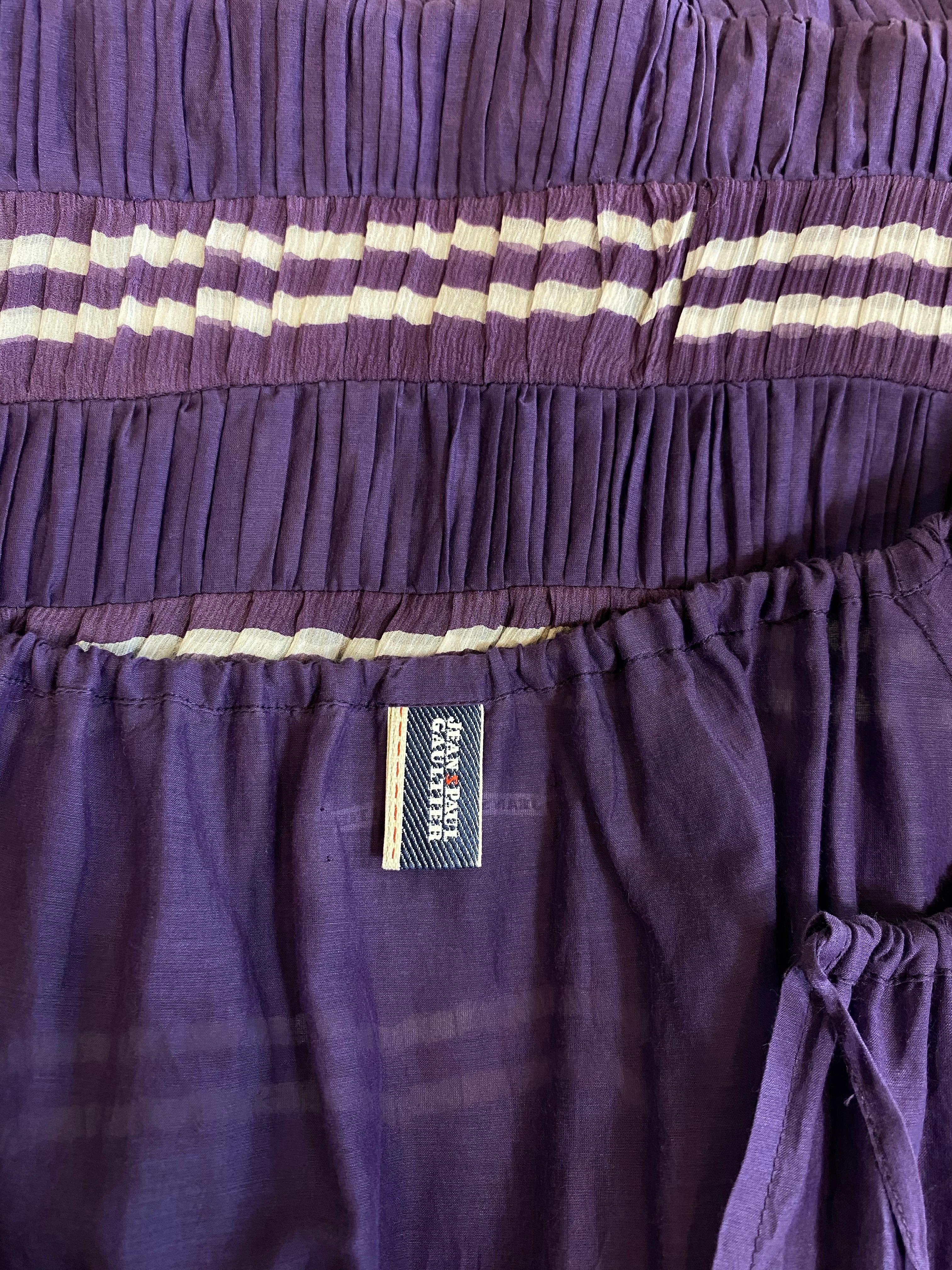 Blusa Violeta Jean Paul Gaultier en venta 3