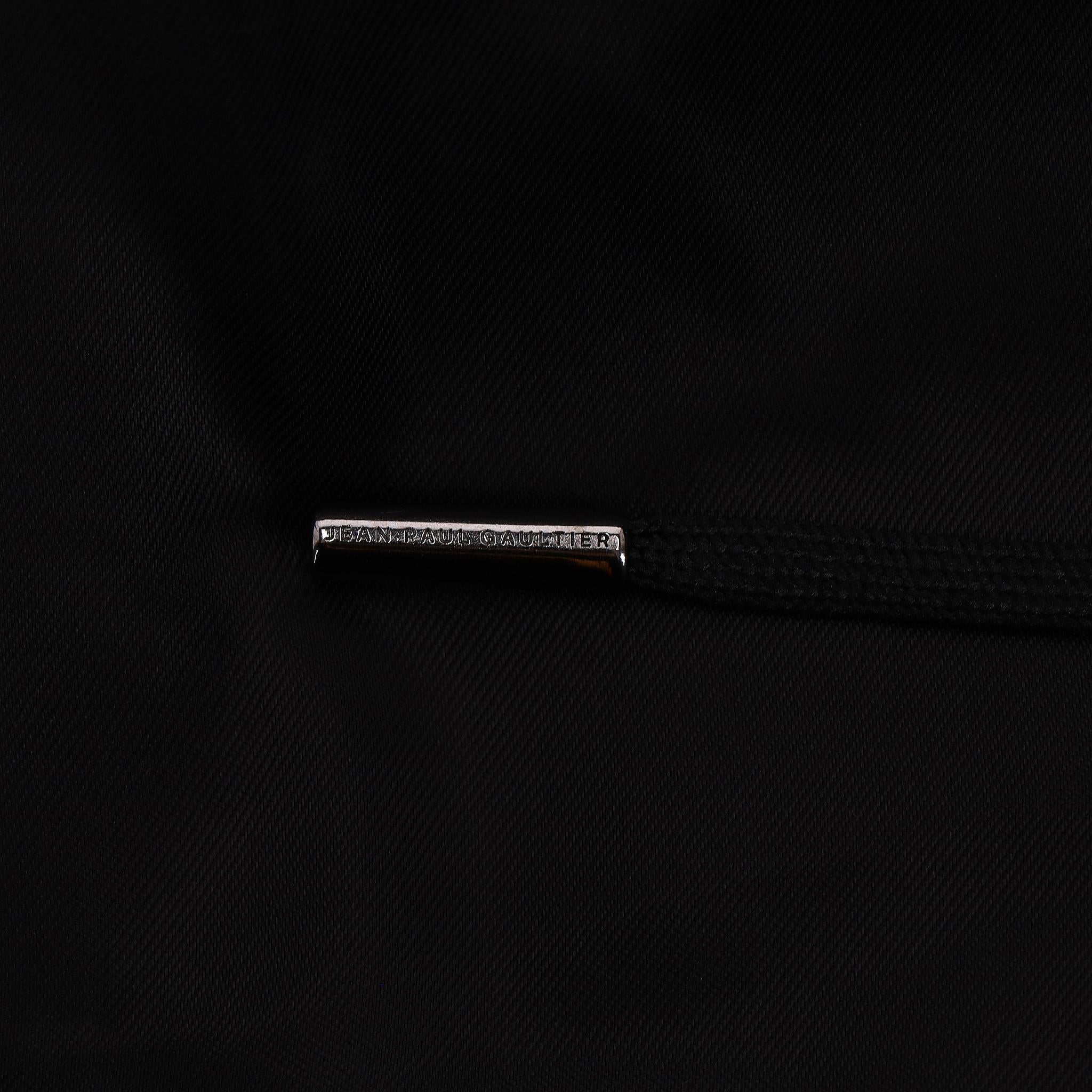 Cappotto in lana vergine di Jean Paul Gaultier con pannello interno a corsetto in vendita 2