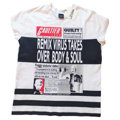 Jean Paul Gaultier Virus Newsletter Gigi Hadid Bella Kardashian T-Shirt