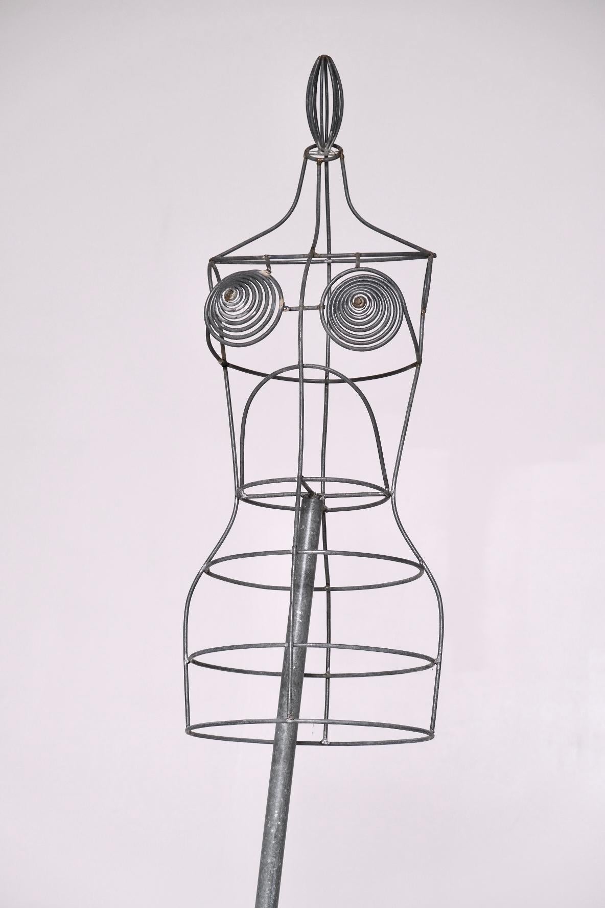 Jean Paul Gaultier Wire Dress Form Mannequin For Sale 2
