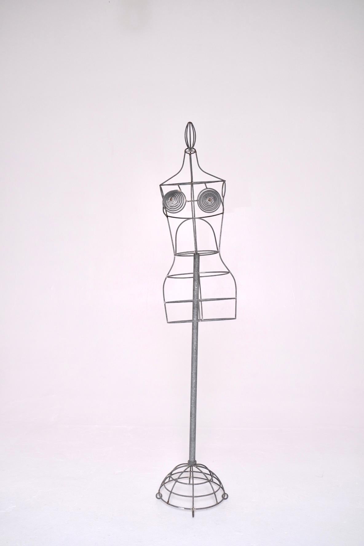 Jean Paul Gaultier Wire Dress Form Mannequin For Sale 4