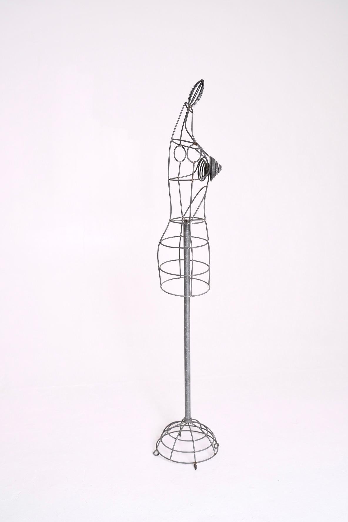 Jean Paul Gaultier Wire Dress Form Mannequin For Sale 5