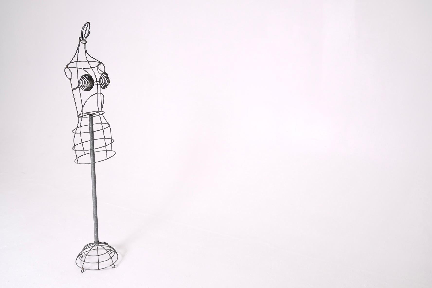 Jean Paul Gaultier Wire Dress Form Mannequin For Sale 6