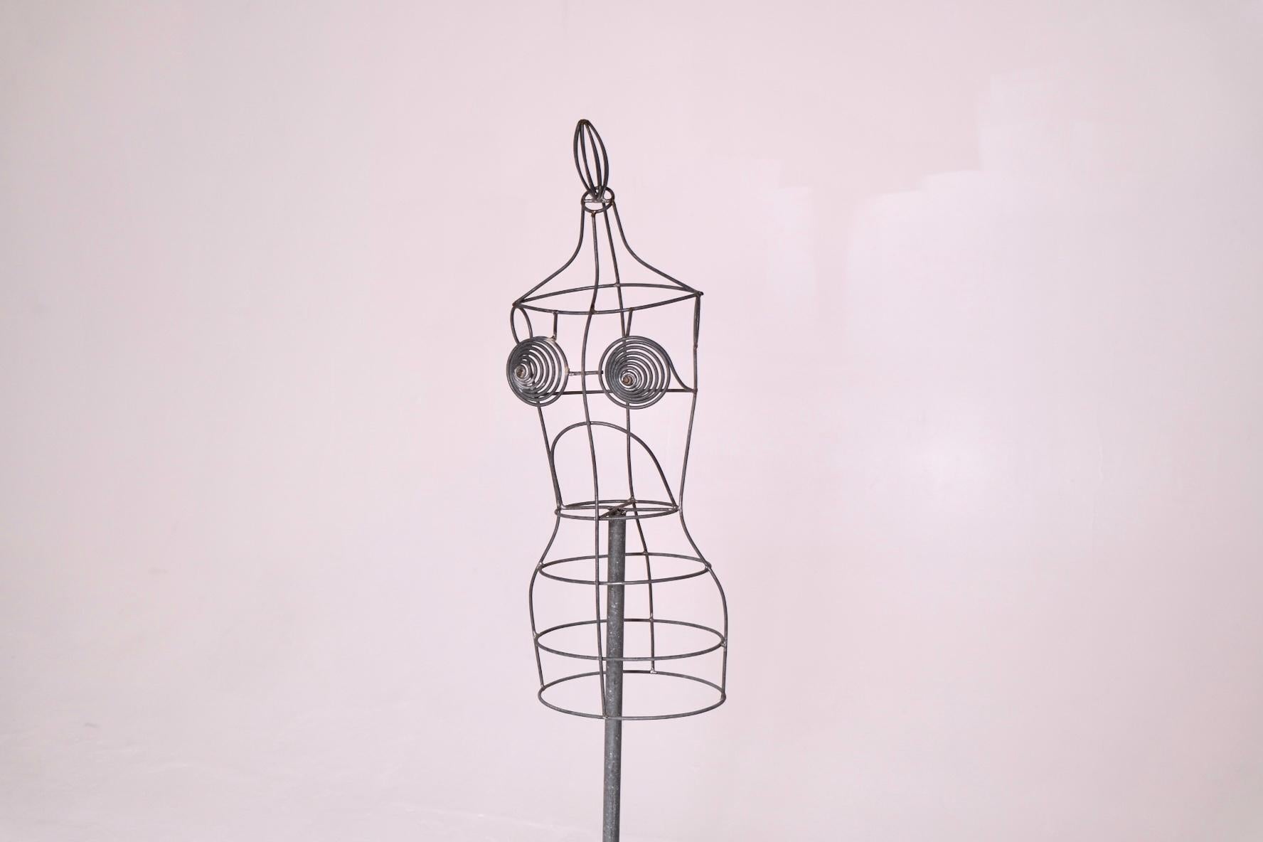 Jean Paul Gaultier Wire Dress Form Mannequin For Sale 9
