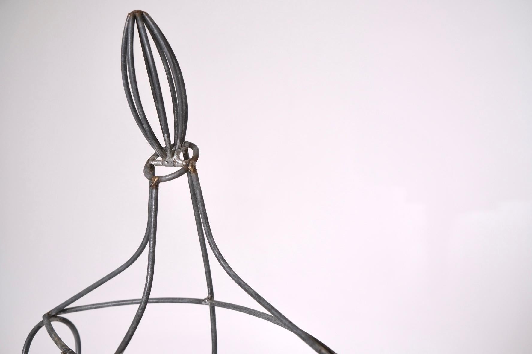 Steel Jean Paul Gaultier Wire Dress Form Mannequin For Sale