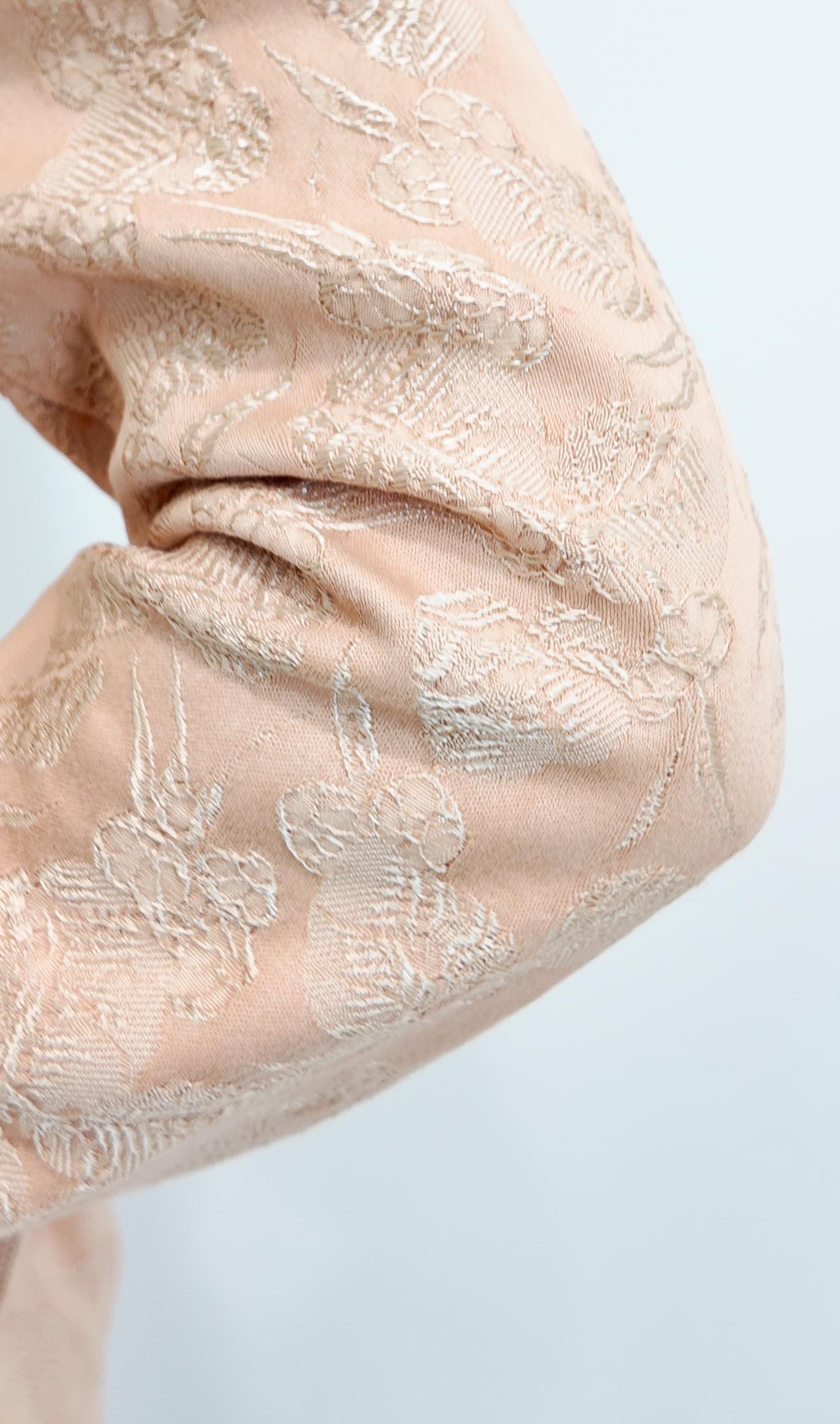 Jean Paul Gaultier Womens Printemps 2004 Combinaison en brocart avec pantalon à découpes en corse Pour femmes en vente