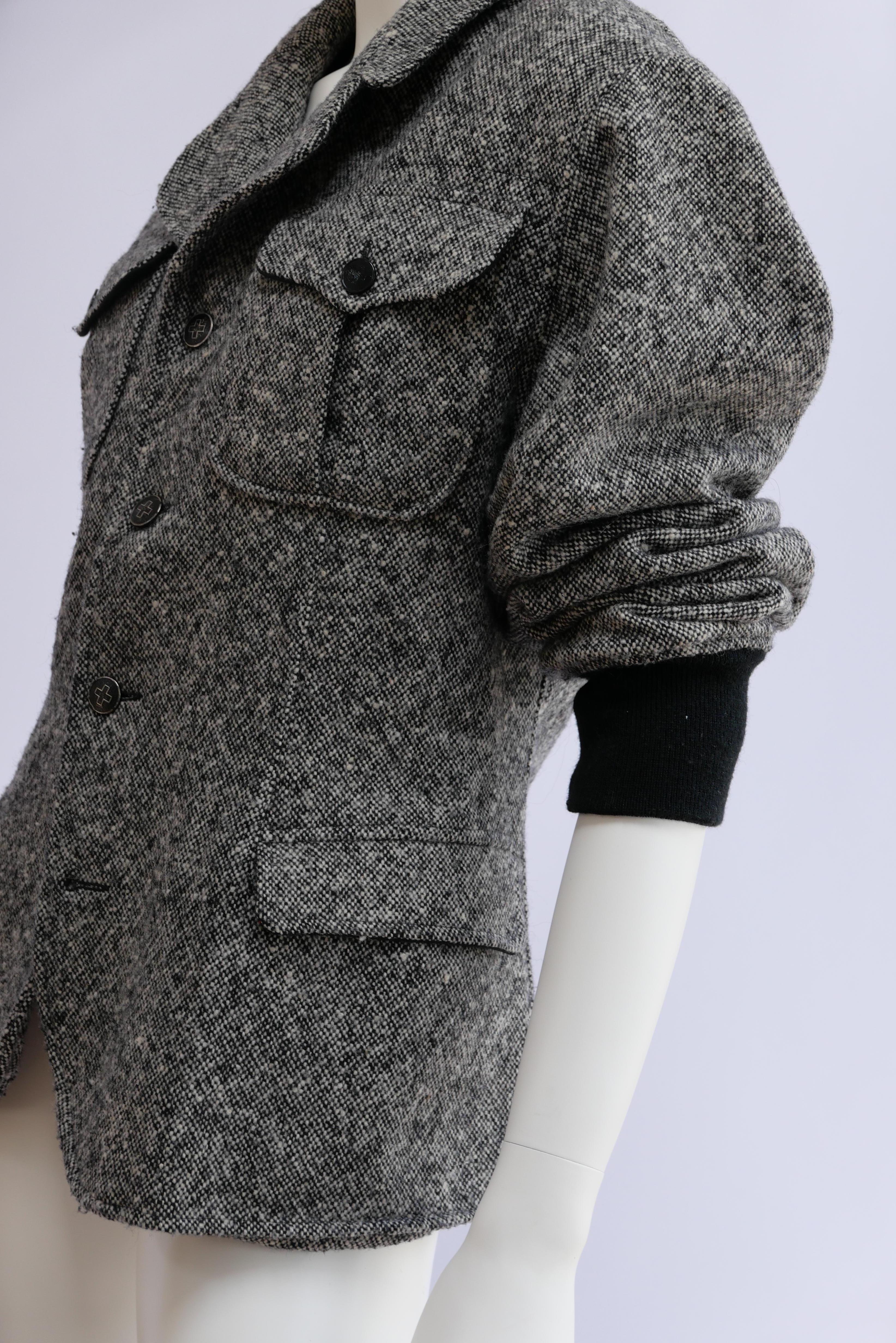 Jean Paul Gaultier Vintage Wool Blazer For Sale 4