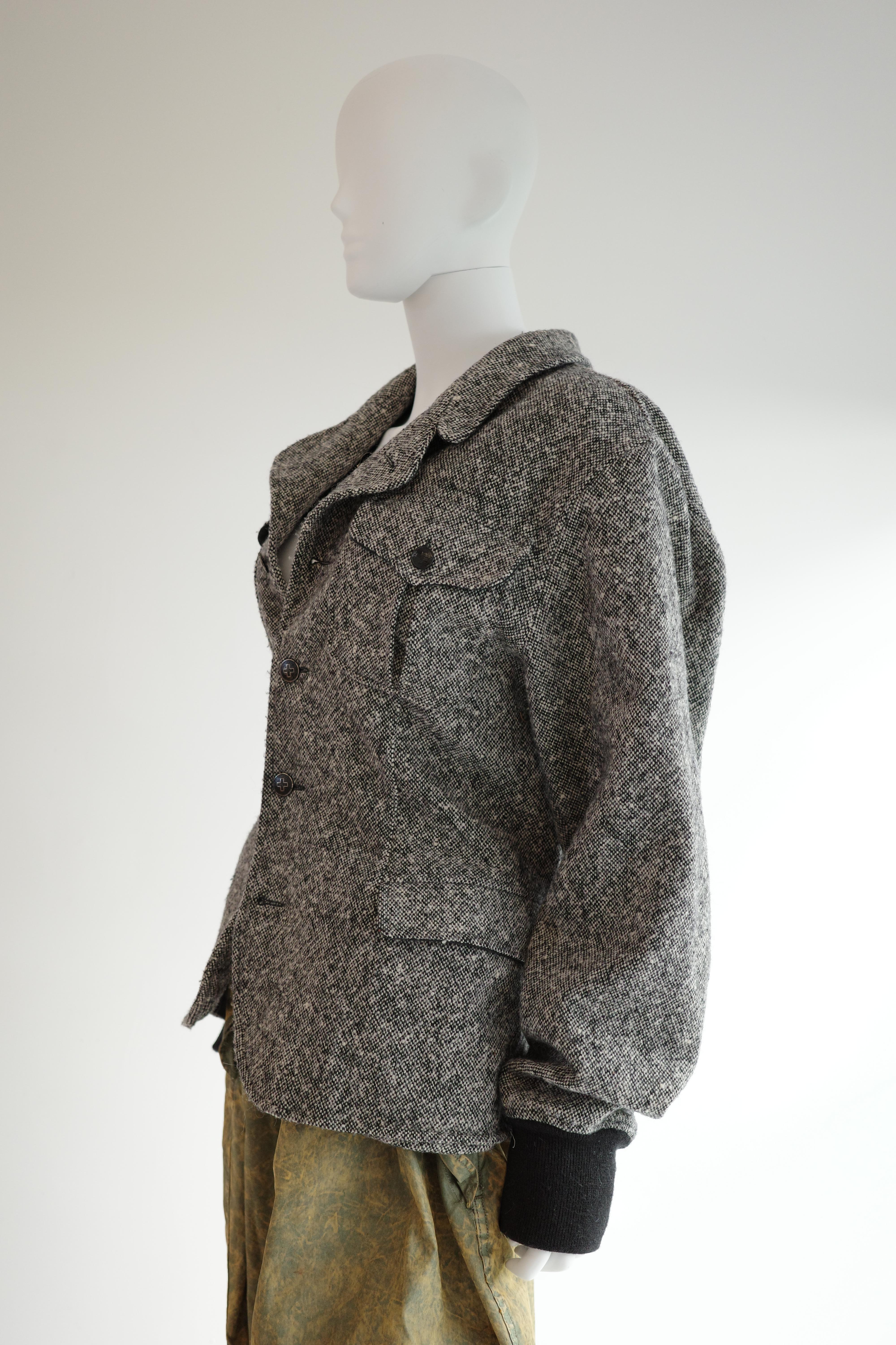 Jean Paul Gaultier Vintage Wool Blazer  For Sale 6