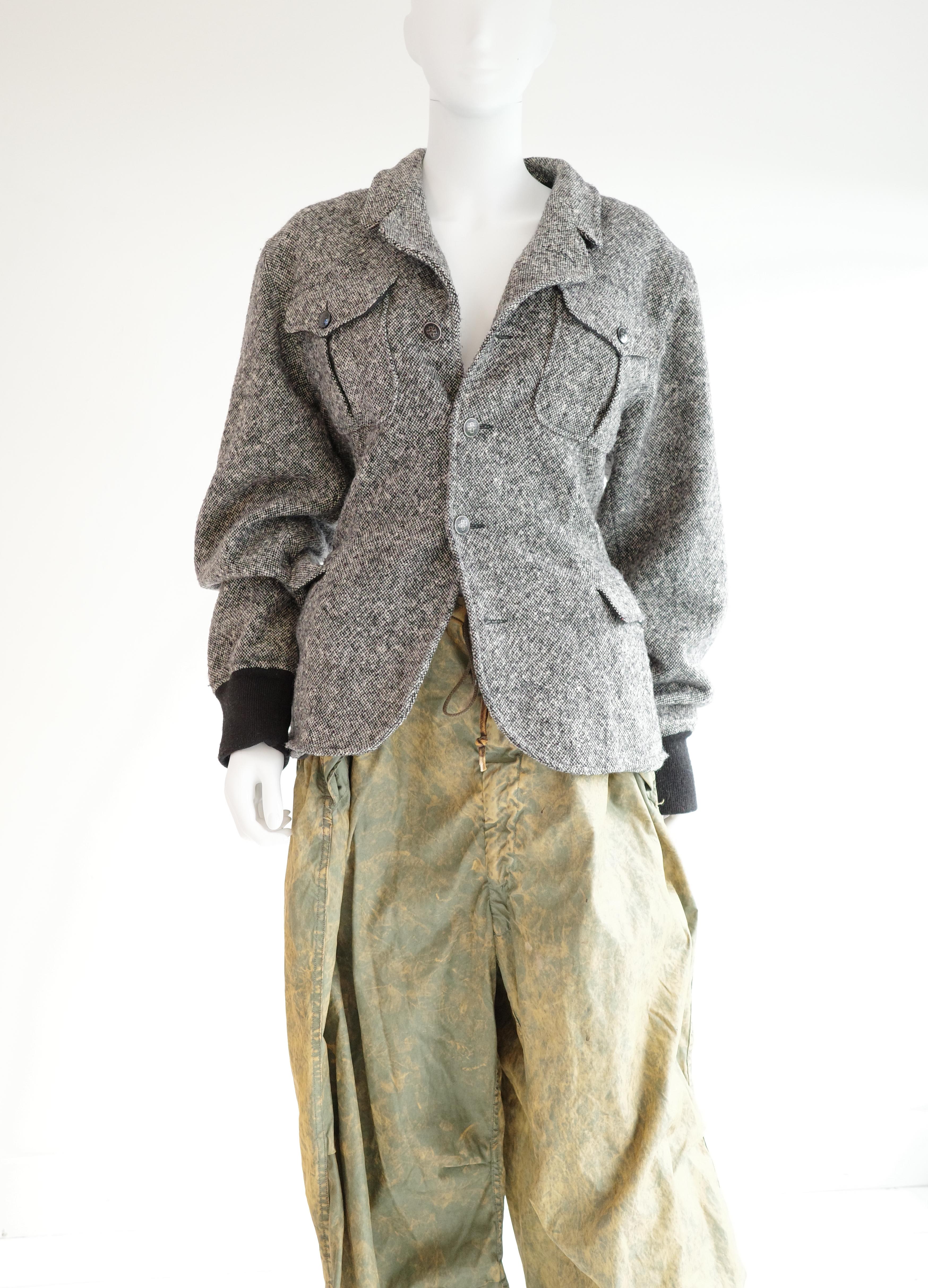 Jean Paul Gaultier Vintage Wool Blazer For Sale 8