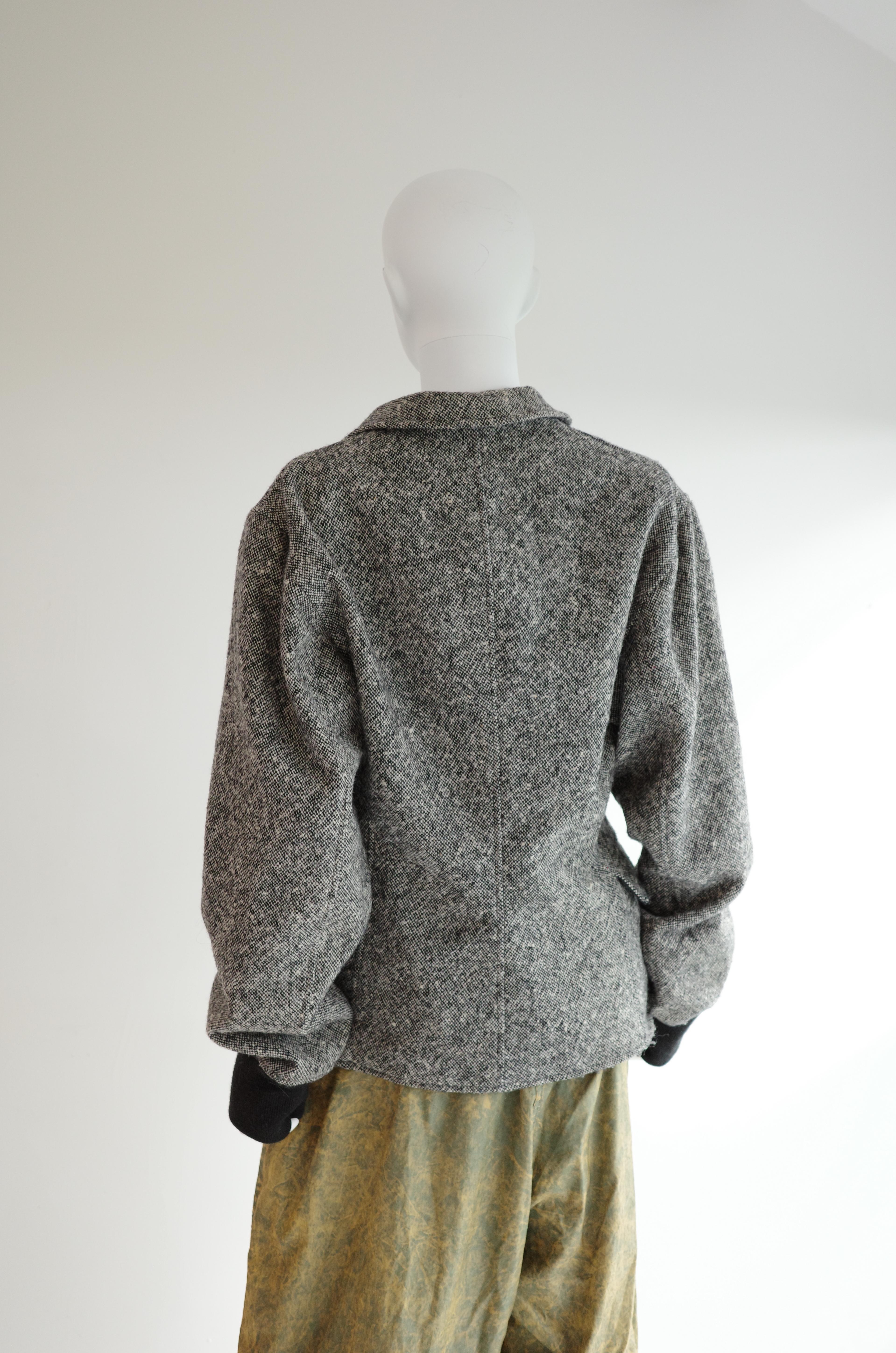 Jean Paul Gaultier Vintage Wool Blazer  For Sale 10