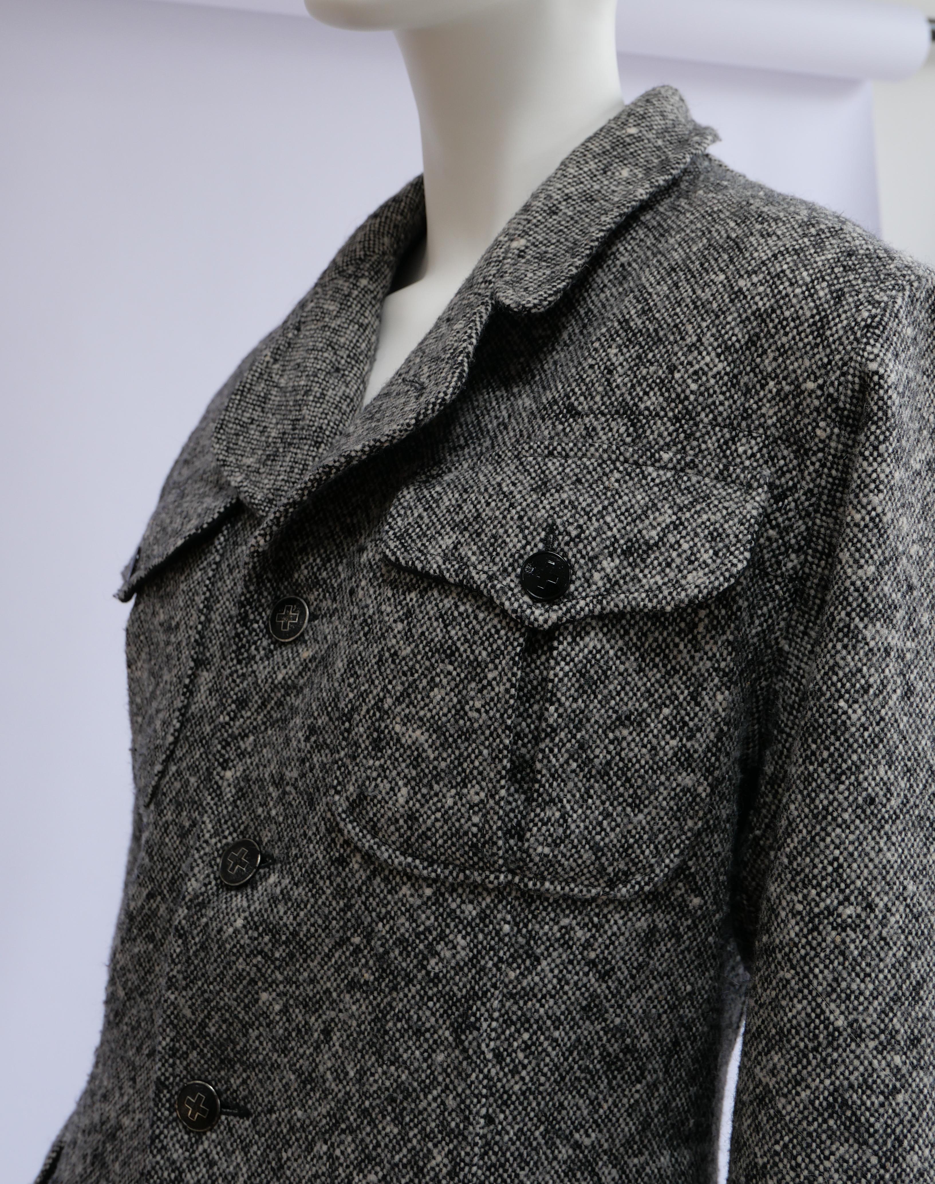 Jean Paul Gaultier Vintage Wool Blazer  In Good Condition For Sale In London, GB