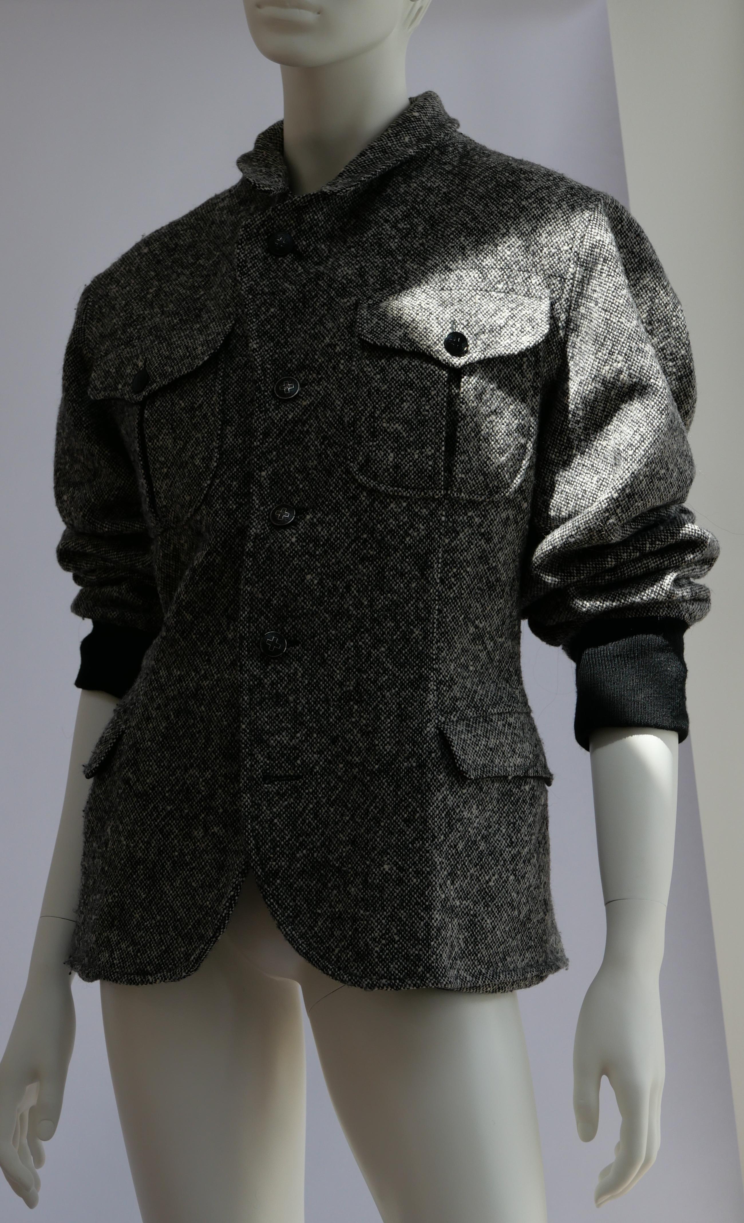 Jean Paul Gaultier Vintage Wool Blazer  For Sale 3
