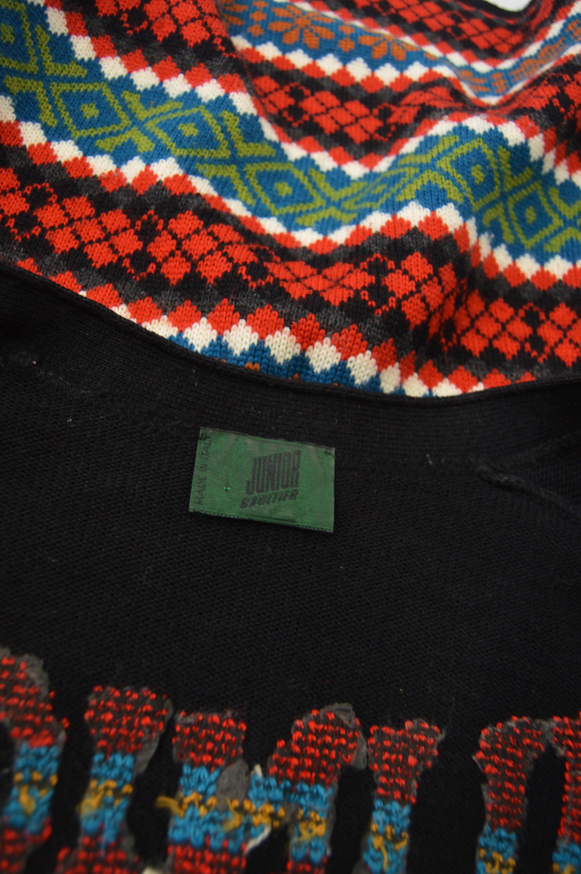 Jean Paul Gaultier Wool Knit Sweater Dress 1