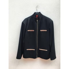 Jean Paul Gaultier Wool Skirt Suit in Black