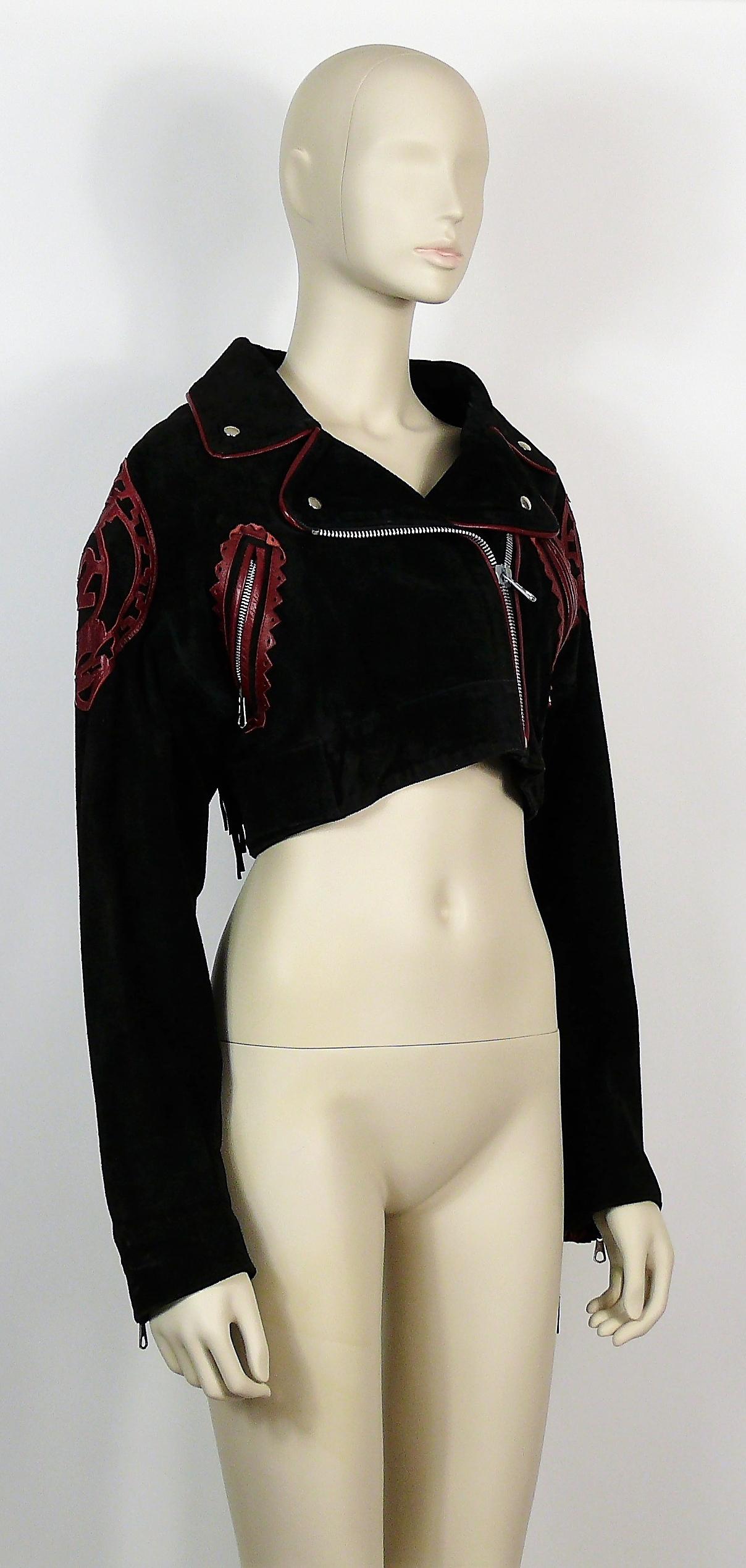 jean paul gaultier leather jacket