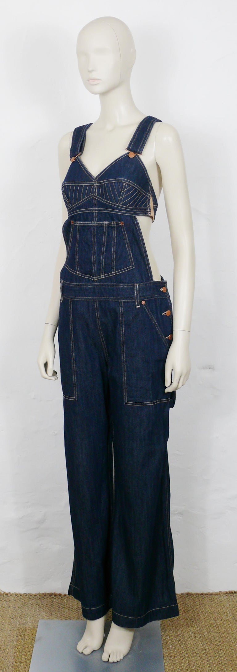 Jean Paul Gaultier x Levi's Denim Jumpsuit, Spring/Summer RTW 2010