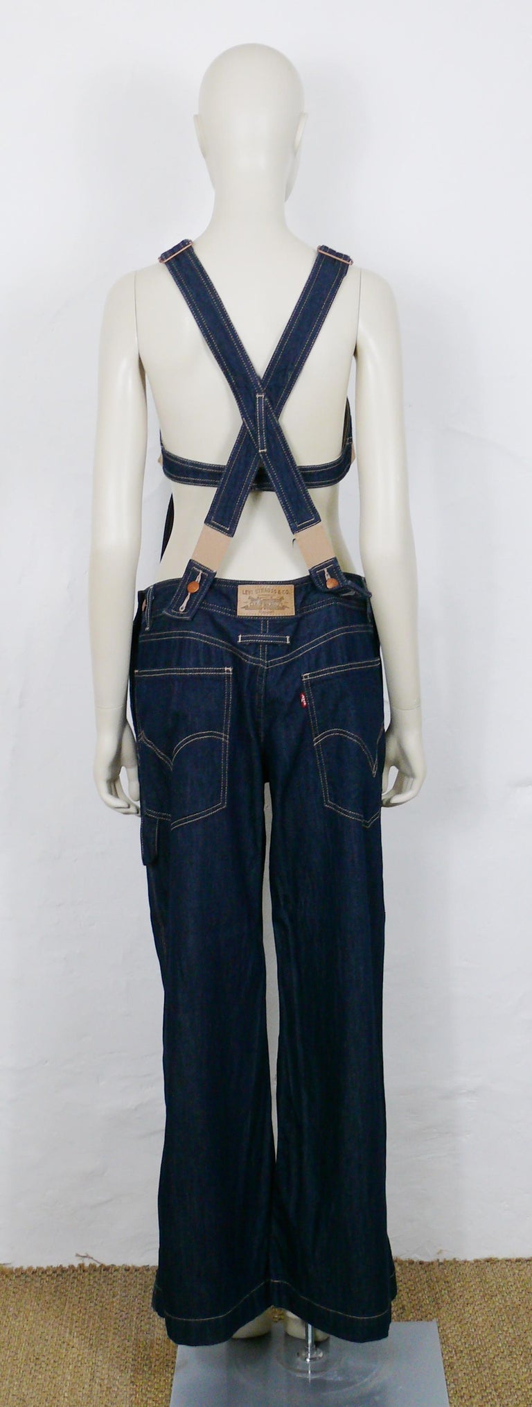 Jean Paul Gaultier x Levi's Denim Jumpsuit, Spring/Summer Jean Paul Gaultier x Levi's Denim Jumpsuit, Spring/Summer