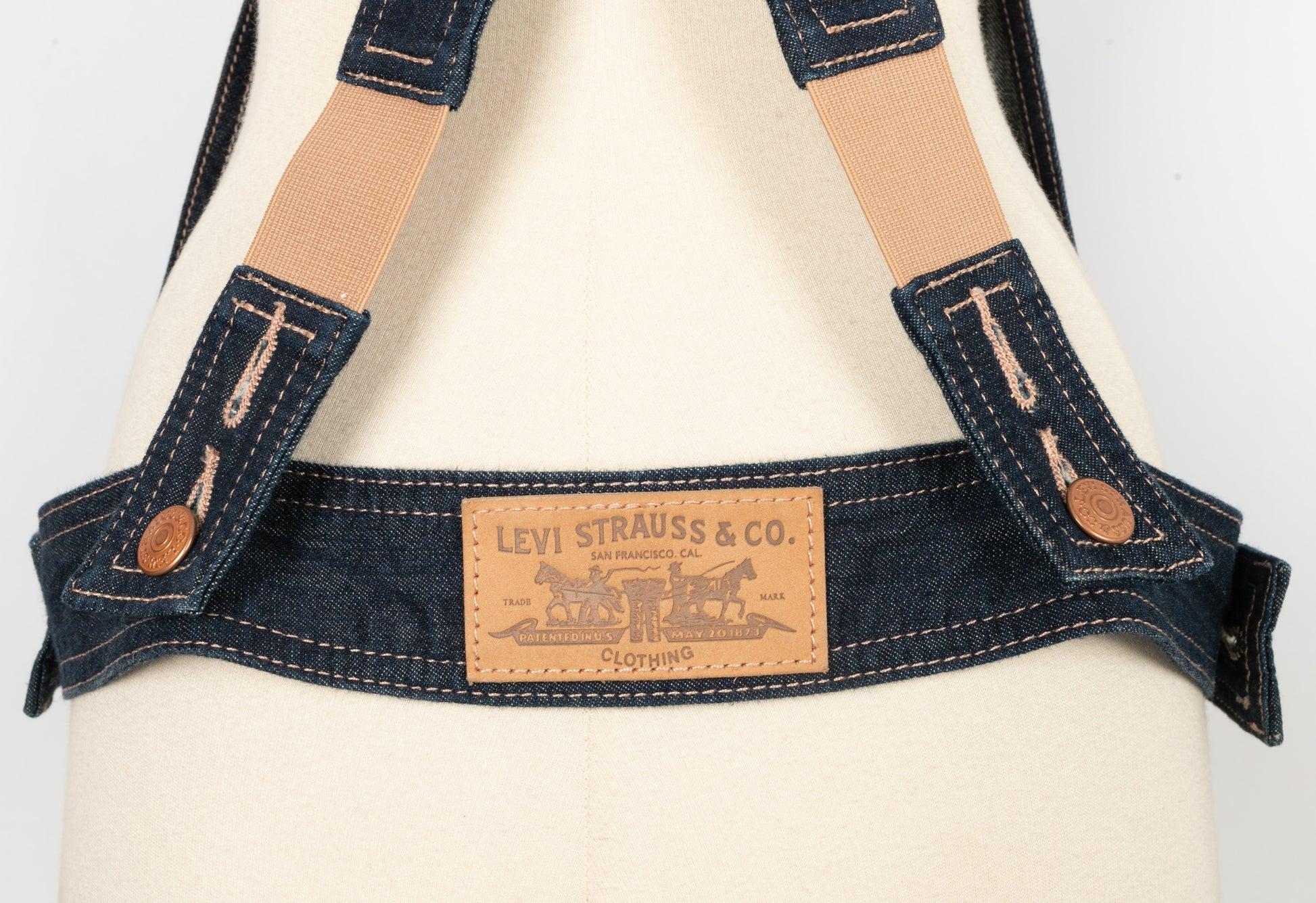 Jean Paul Gaultier x Levi's Runway 2010 Corset Denim Jean XS Bondage Bustier Top en vente 10