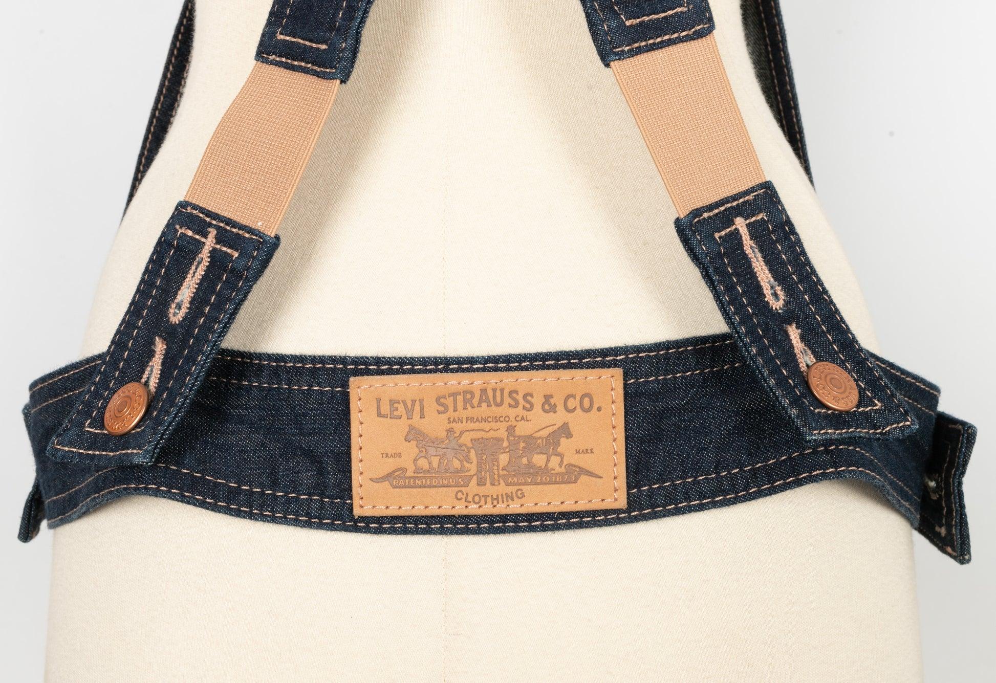 Jean Paul Gaultier x Levi`s Laufsteg 2010 Korsett Denim Jean XS Bondage Bustier Top im Angebot 11