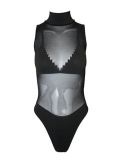 Body de lencería Jean Paul Gaultier x Wolford, años 1999