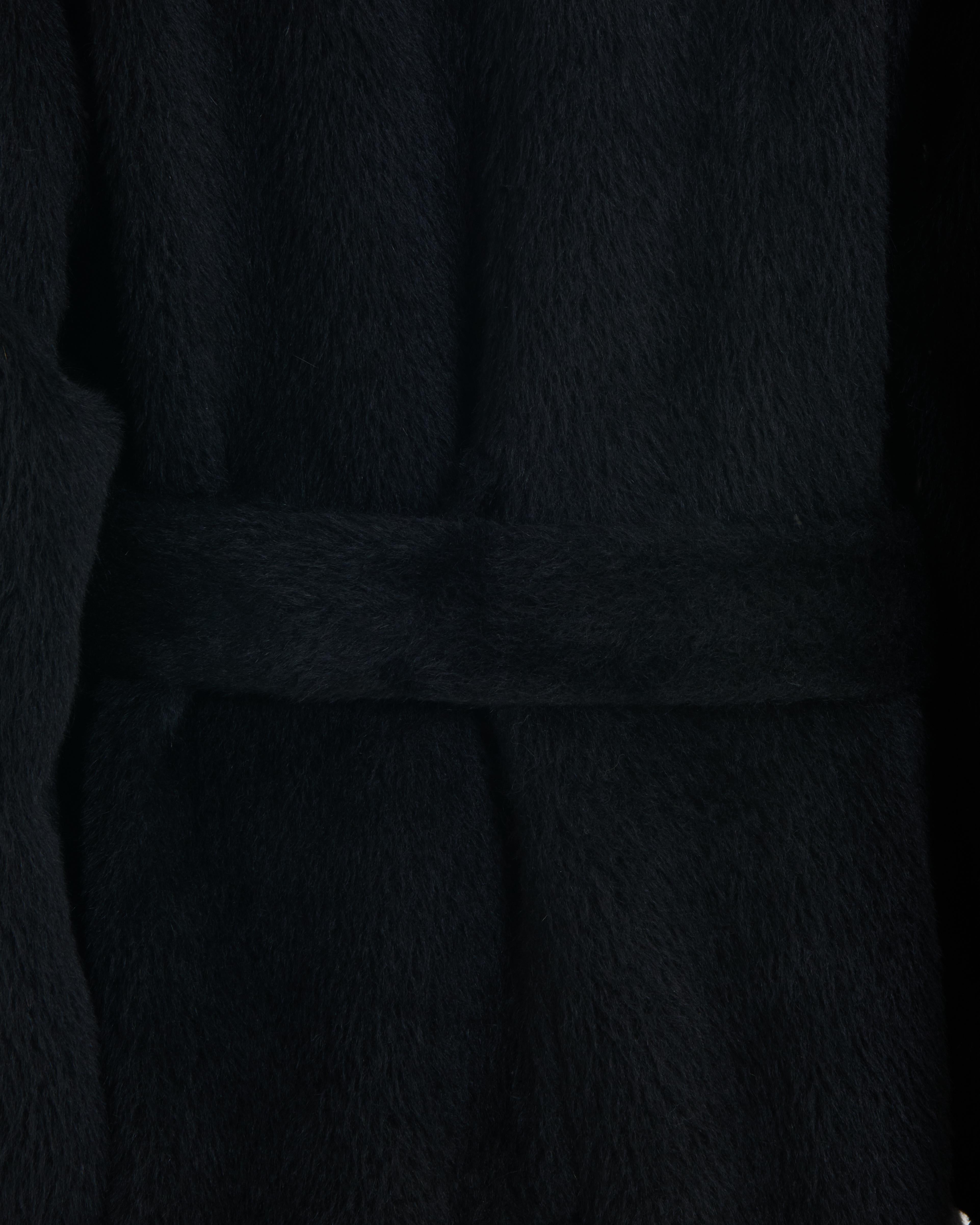 Jean Paul Gaultier	90’s Black Alpaca Coat in vendita 3