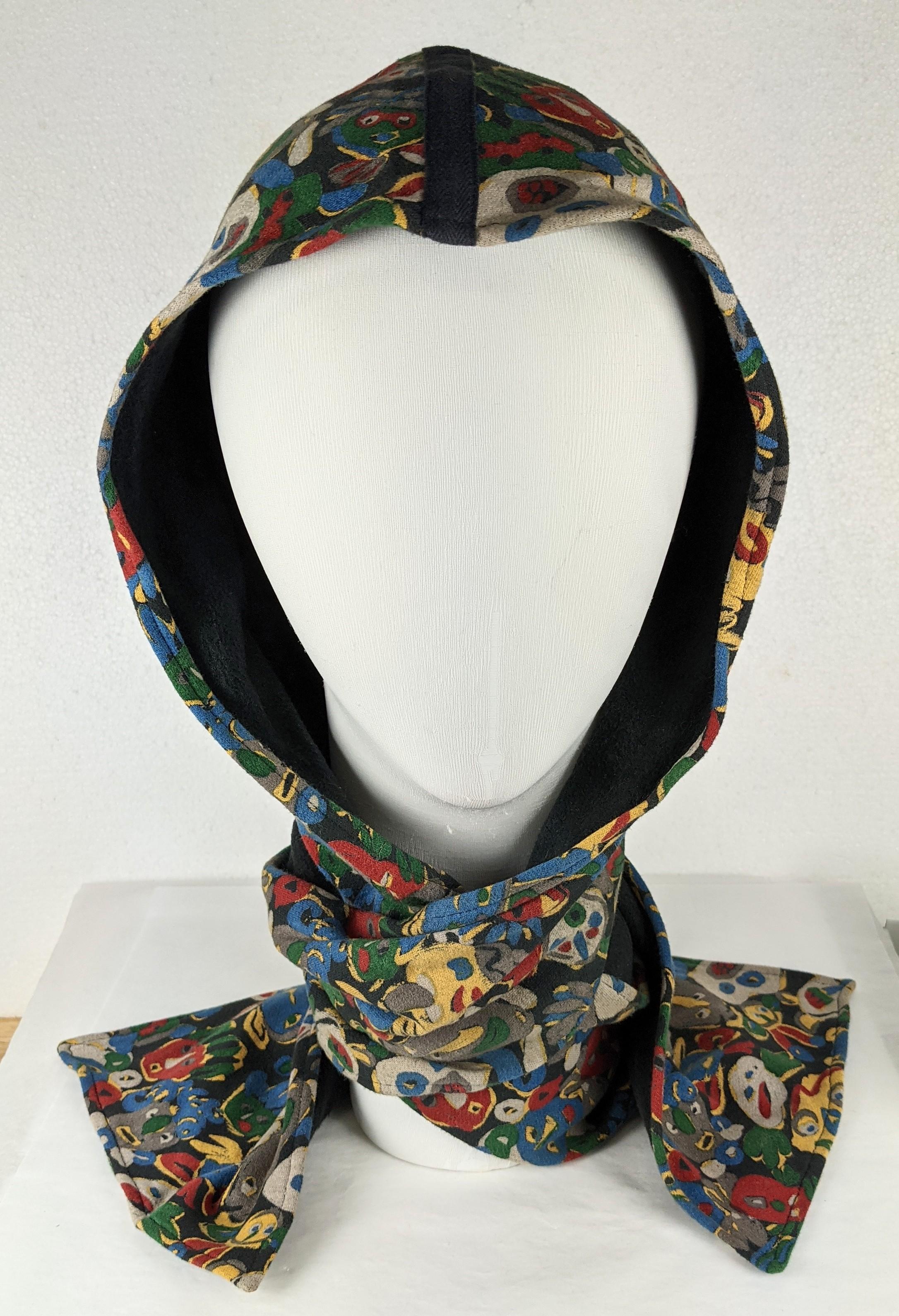 Jean Paul Gaultier Carnivalle Head Scarf F/W 1984 For Sale 1