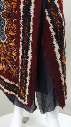 Jean Paul Gautlier Printed Mesh Skirt