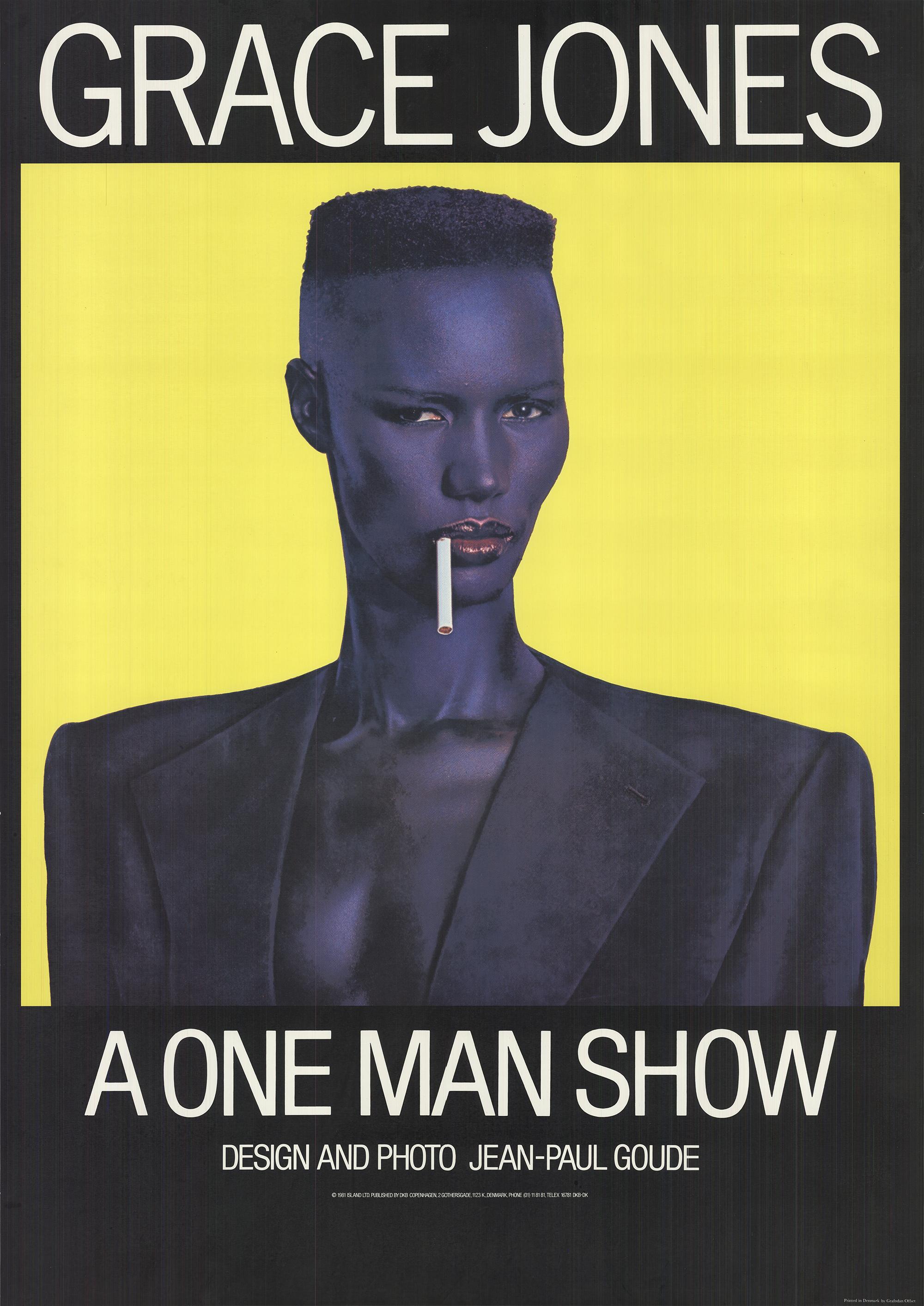 grace jones jean paul goude poster