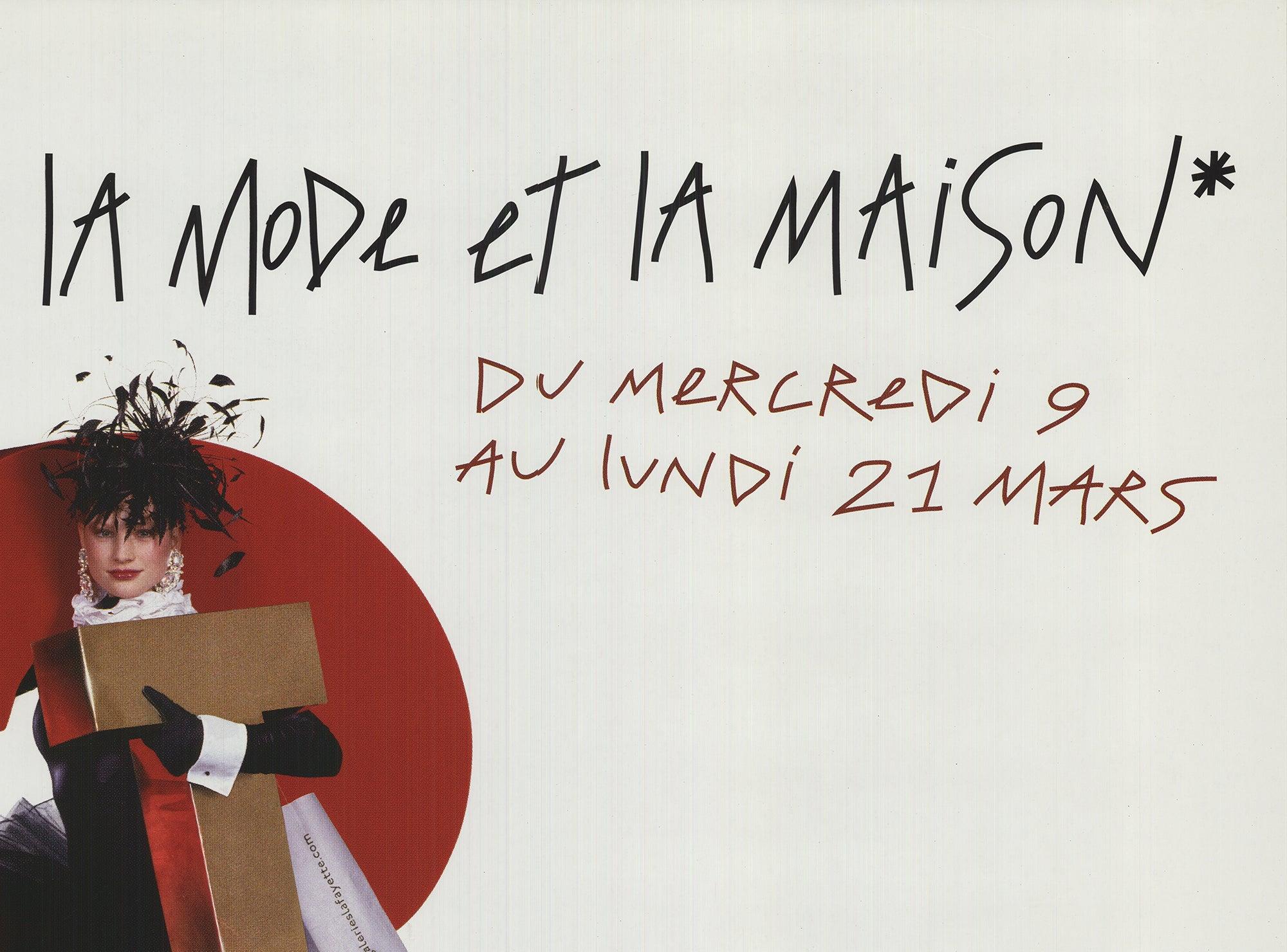 Jean-Paul Goude 'Galeries Lafayette'- For Sale 1