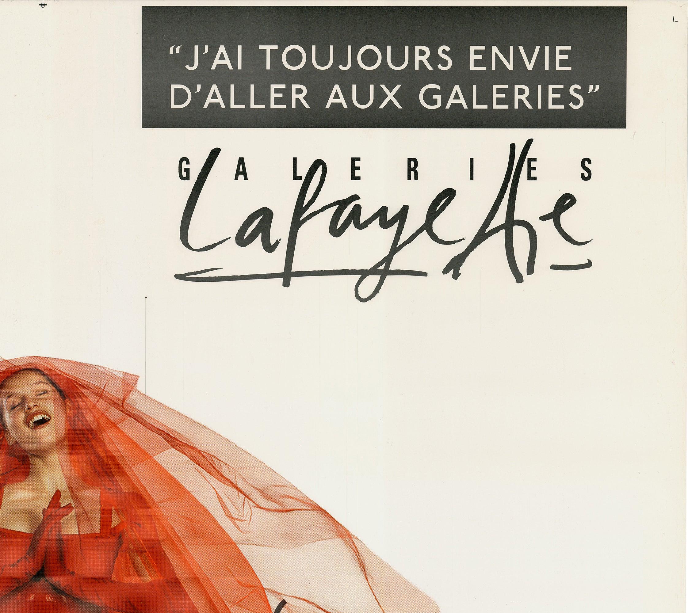Jean-Paul Goude 'Galeries Lafayette - Ouii' 2001 Vintage For Sale 2