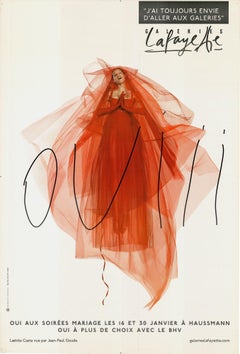 Jean-Paul Goude 'Galeries Lafayette - Ouii' 2001 Vintage